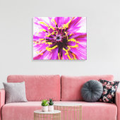 schorseneer bloem canvas afdruk (Insitu (Woonkamer))