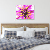 schorseneer bloem canvas afdruk (Insitu (Slaapkamer))