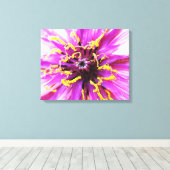 schorseneer bloem canvas afdruk (Insitu (Houten vloer))