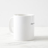 schorsing = tewerkgesteld koffiemok (Voorkant links)
