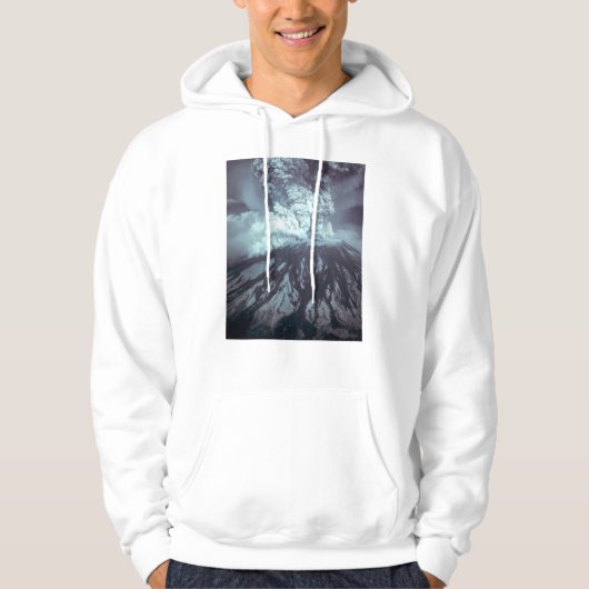 Schorsing van de berg Saint Helens Stratovolcano 1 Hoodie (Voorkant)
