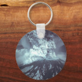 Schorsing van de berg Saint Helens Stratovolcano 1 Sleutelhanger (Voorkant)