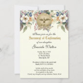 Schorsing van de bevestiging Religieus katholiek Kaart (Voorkant)