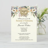 Schorsing van de bevestiging Religieus katholiek Kaart (Staand voorkant)