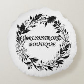 Schorsje op een zomerdag Sierkussen Rond Kussen (Achterkant)