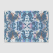 Schorstucco blauw abstractie ontkoppeling structuu tissuepapier (Voorkant)