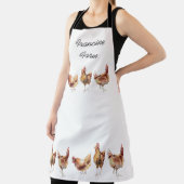 Schort - 3 Kippen Franse keuken (Insitu)
