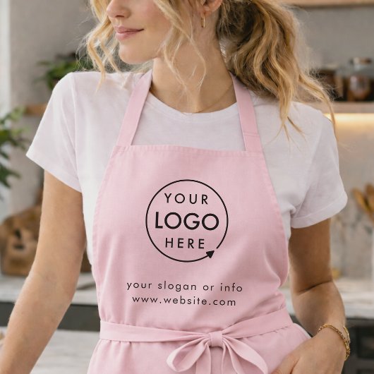 Schort Aangepast Logo Uploaden | Bedrijfs Schorten