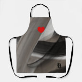 Schort Abstract Huis Trend Terra's Teder Gefluiste (Voorkant)
