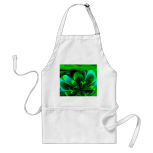 Schort Abstracte Groene Bloem