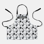 Schort Afdrukafdruk handafdruk (Voorkant)