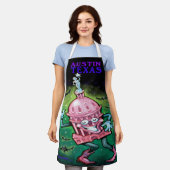 Schort Austin Texas (Gedragen)