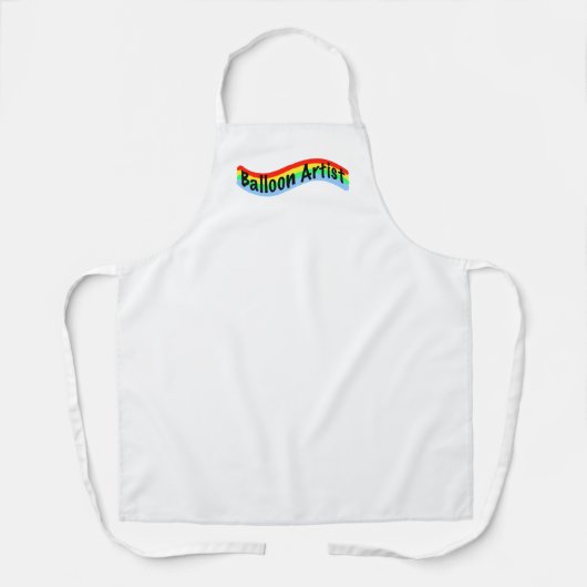 schort "ballonartiest" (Voorkant)