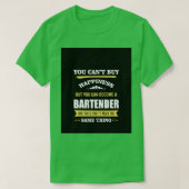Schort BARTENDER T-shirt (Design voorkant)