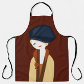 Schort blauw meisje (Voorkant)