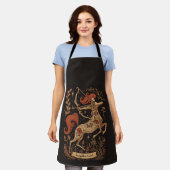 Schort Boogschutter Hemelse Zodiac Art (Gedragen)