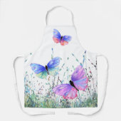 Schort Butterflies die in Natuur vliegen (Voorkant)