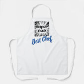 Schort cadeau voor vaders die koken (Voorkant)