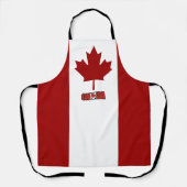 Schort Canadese vlag (Voorkant)