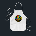 Schort Chidren's a Hanukkah is Funukkah Chanukah<br><div class="desc">Een schort voor kinderen van de Hanukkah. Dit schort "A Funnukah Hanukkah" is een prachtig cadeau voor elk kind dat deze Chanokah heeft. Gebruik het voor het bakken, het ambachten of het spel om de dag van een kind te maken! Personaliseer door tekst, "met Alex"te schrappen en uw toe te...</div>