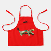 Schort - Chinese draak (Voorkant)