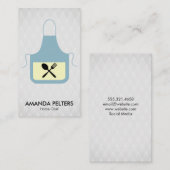 Schort | Cook Chef Visitekaartje (Voorkant / Achterkant)