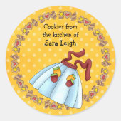 Schort Cookie Swap Sticker (Voorkant)