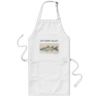 Schort Eet Meer Mullet, Schoon Minimaal Vis Schort
