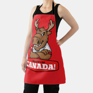 Schort Elbogen Omhoog Canada! Grappige Eekhoorn me