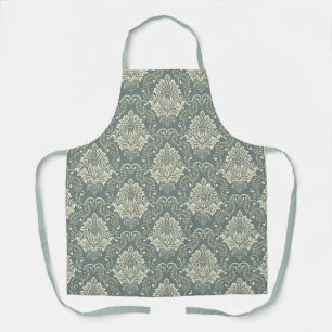 Schort Floral/Damask Pattern