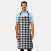 Schort Gingham Pset Pattern (Gedragen)
