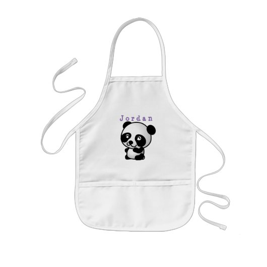 schort grappig, dieren panda 02. (Voorkant)
