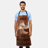 Schort groot cowboy-Pet en Boots Griller (Gedragen)