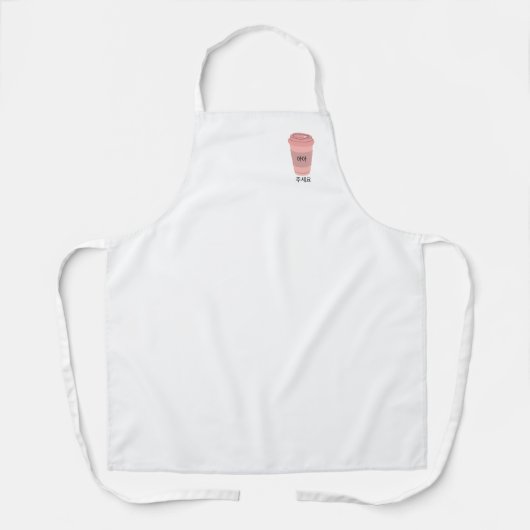 Schort - Ice Americano (Voorkant)