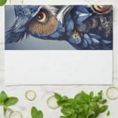 schort keuken bedrukt theedoek (Gevouwen)