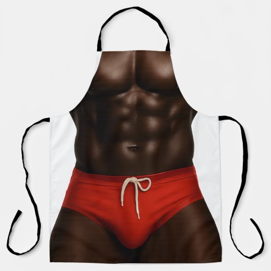 Schort Keuken Grappig Creatief Koken Grillen Bakke (Voorkant)