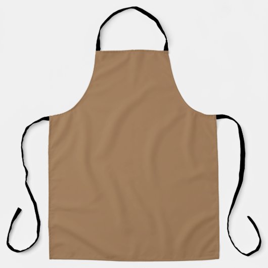 Schort | Keuken Kleding | Bruin | Op Maat | Duurza (Voorkant)