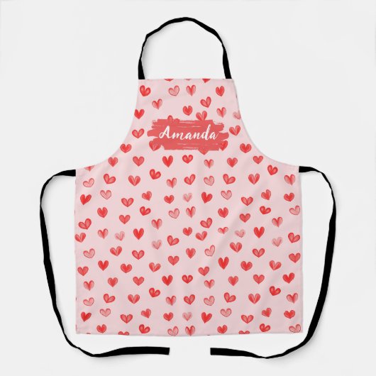 Schort - Keuken Schort, Bakken, Koken, Chef Schort (Voorkant)