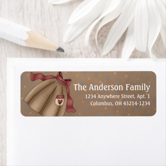 Schort Koorden Schort d2 Adresetiketten koken Etiket (Insitu)