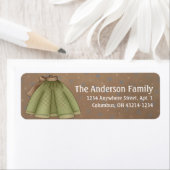 Schort Koorden Schort d5 Adresetiketten koken Etiket (Insitu)