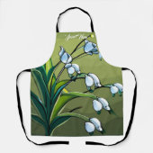 schort: Lieve Lily: Een fijne Dans van Springtime Schort (Voorkant)