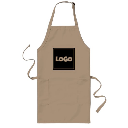 Schort Logo – Elegant Eenvoudig professioneel (Voorkant)