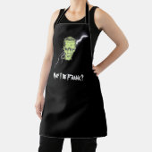 Schort, mag ik Frank zijn, Frankenstein Schort (Insitu)