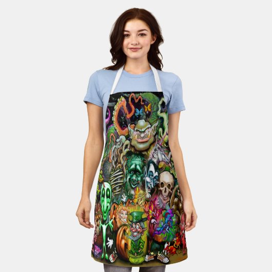 Schort Magische creaties (Gedragen)