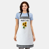 Schort Market Fresh Sunflower (Gedragen)