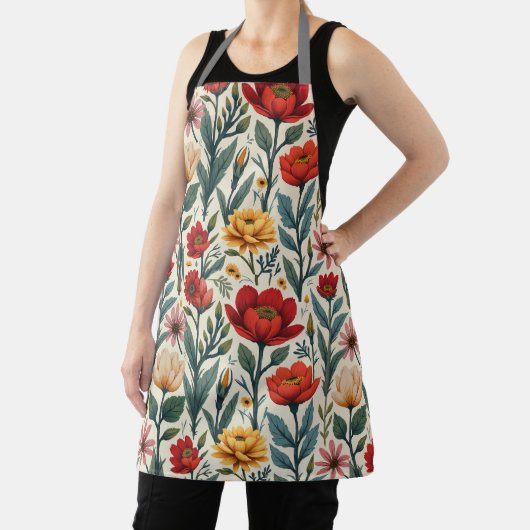 schort met bloemenprint (Insitu)