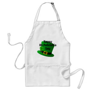 Schort met citaat/St. Patrick's Day