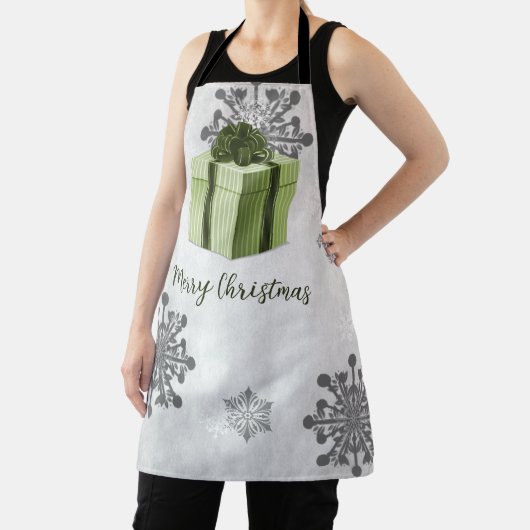 Schort met de Groene Kerstfeestdag (Insitu)