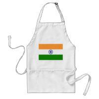 Schort met de vlag van India