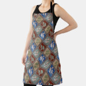 Schort met Gingko-bladdruk (Insitu)